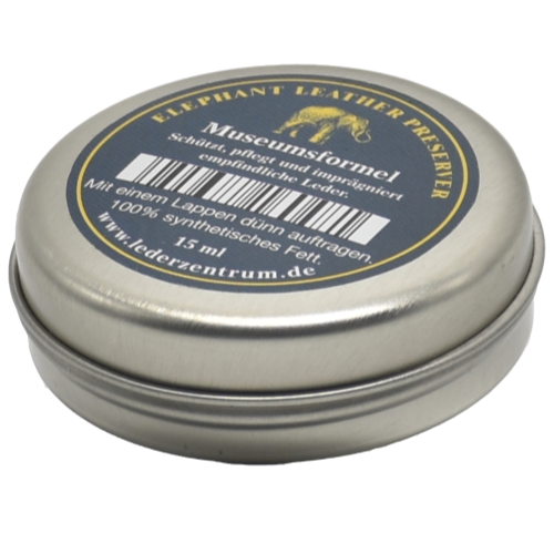 Elephant grease for leather preservation 